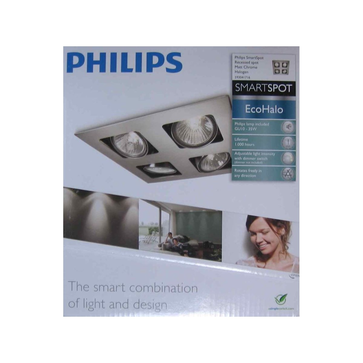 Oprawa podtynkowa Philips Acamar 59304/17/16