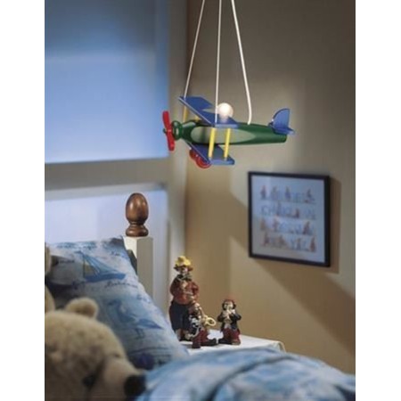 Lampa SAMOLOT sufitowa do pokoju dziecka Massive YUMBO 78621/01/55