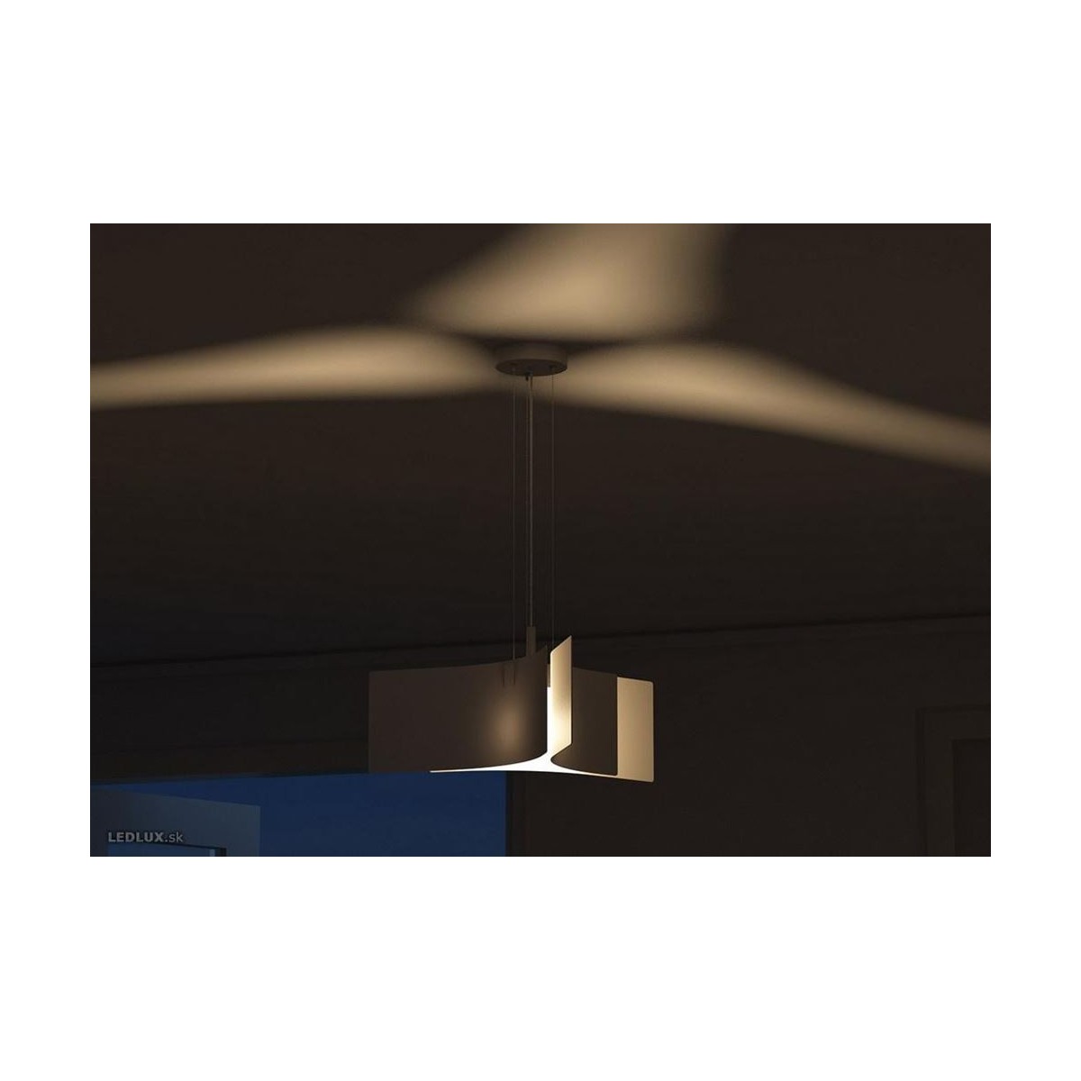 Lampa wisząca Philips BENT 40826/38/16