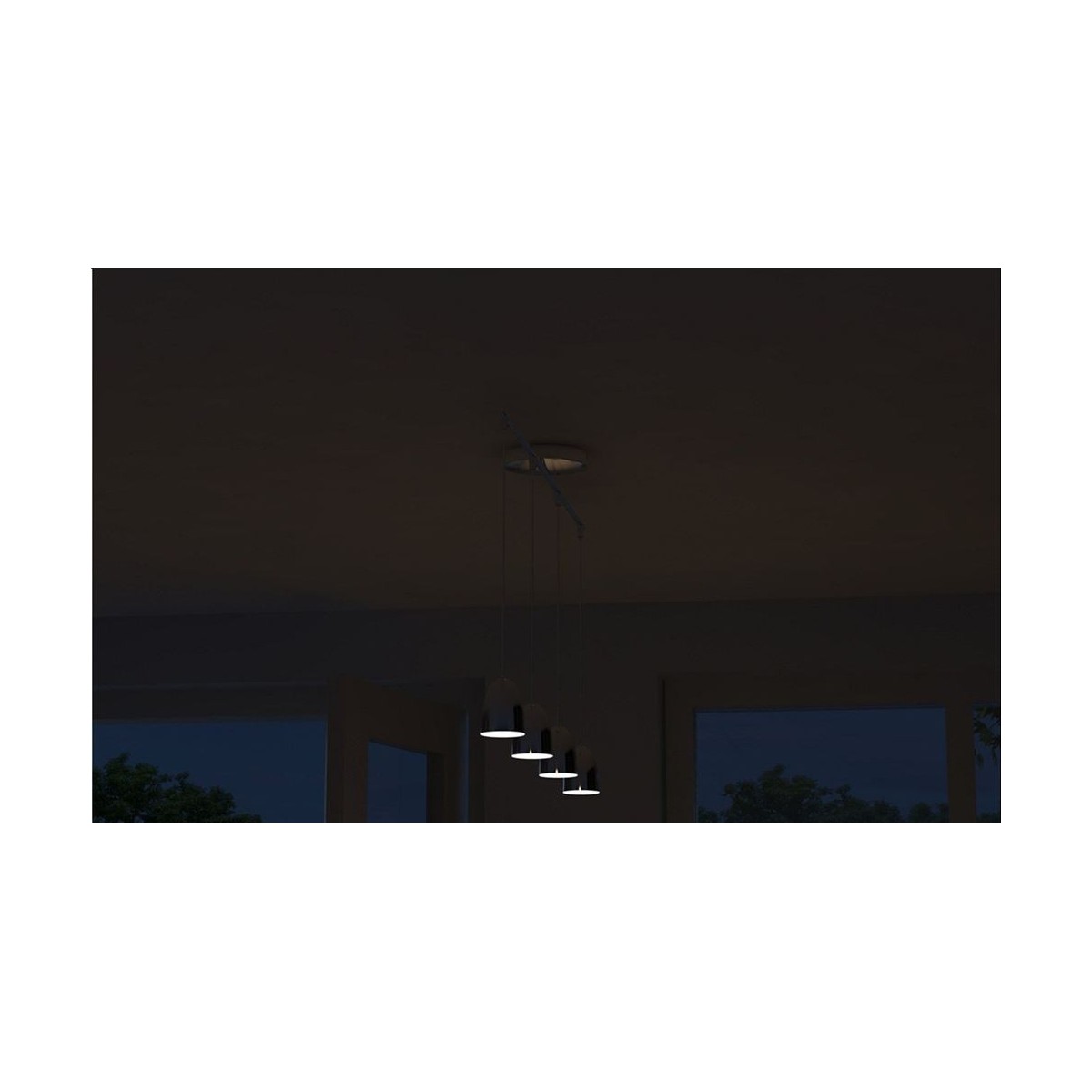 Lampa wisząca Philips myLiving KELLER 40922/11/16 LED