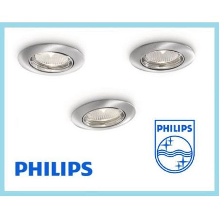 Oprawa podtynkowa Philips ALYA 59773/17/16 - zestaw 3 sztuk