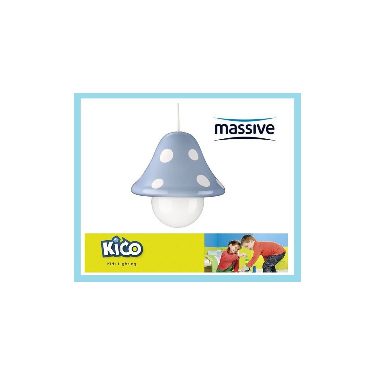 Lampa sufitowa do pokoju dziecka Massive BOLETU 41017/35/10