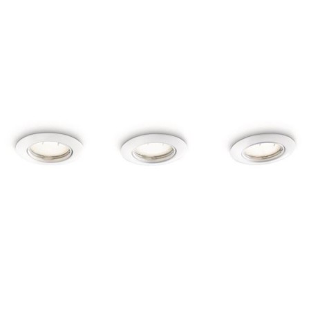 Oprawa podtynkowa Philips SMARTSPOT 59743/31/16 - zestaw 3 sztuk