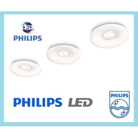 Oprawa podtynkowa Philips SMARTSPOT AQUILA 59833/31/16 6W LED - zestaw 3 sztuk