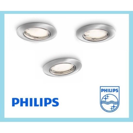 Oprawa podtynkowa Philips SMARTSPOT 59743/17/16 - zestaw 3 sztuk