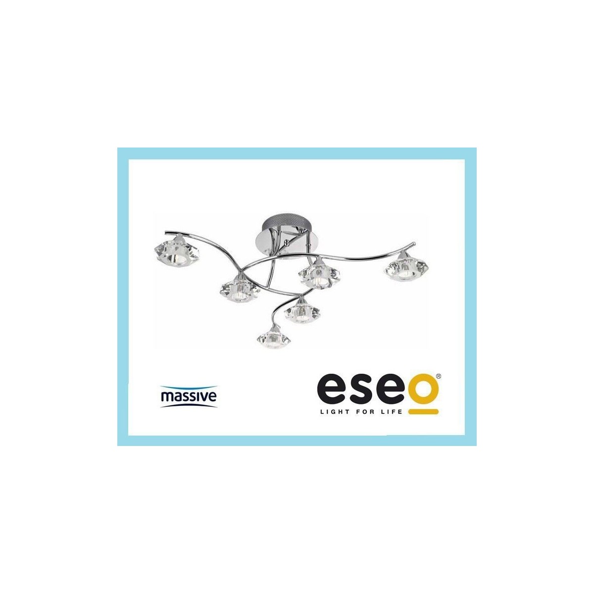 Lampa  przysufitowa Massive  ESEO TUMA 40668/11/13