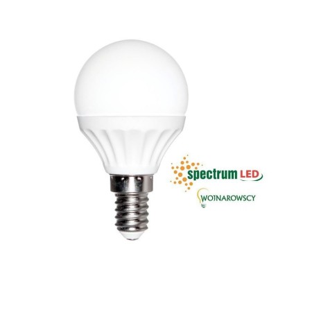 żarówka LED kulka E14 4W 300lm ciepła biała