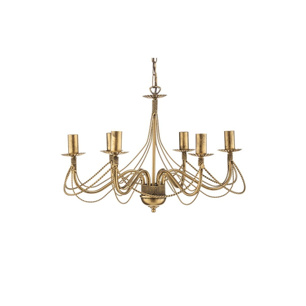 Lampa wisząca Emibig TORI 6 GOLD  170/6