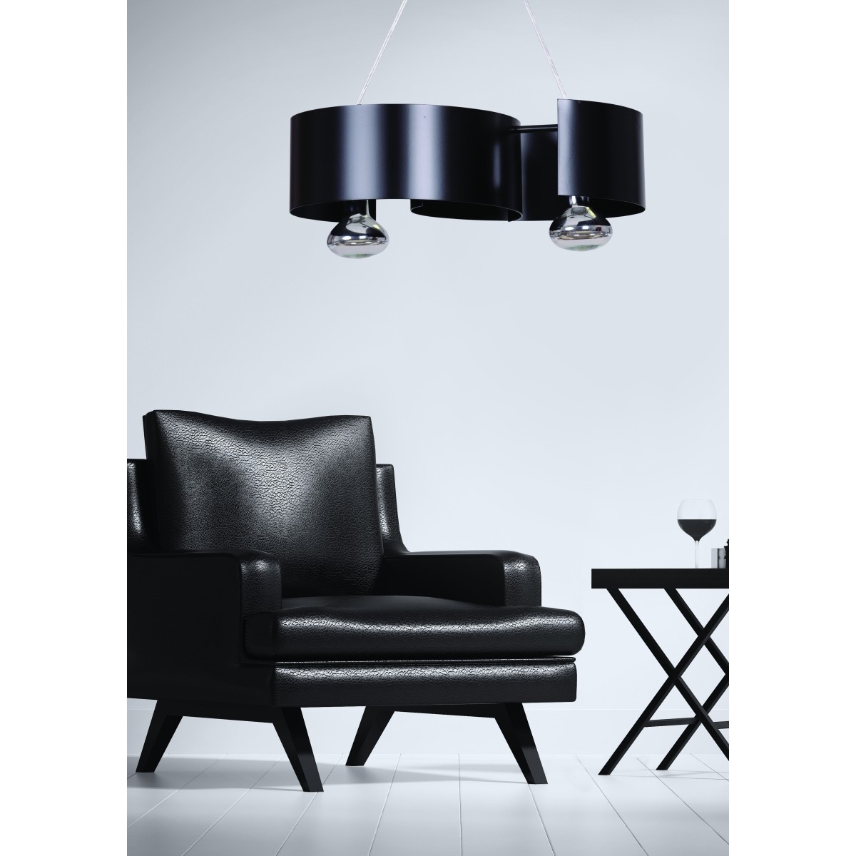 Lampa wisząca Emibig VIXON 2 WHITE 306/2