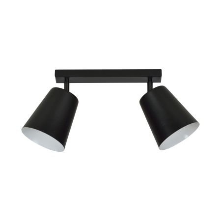 Lampa  przysufitowa Emibig PRISM 2 BLACK / WHITE 385/2