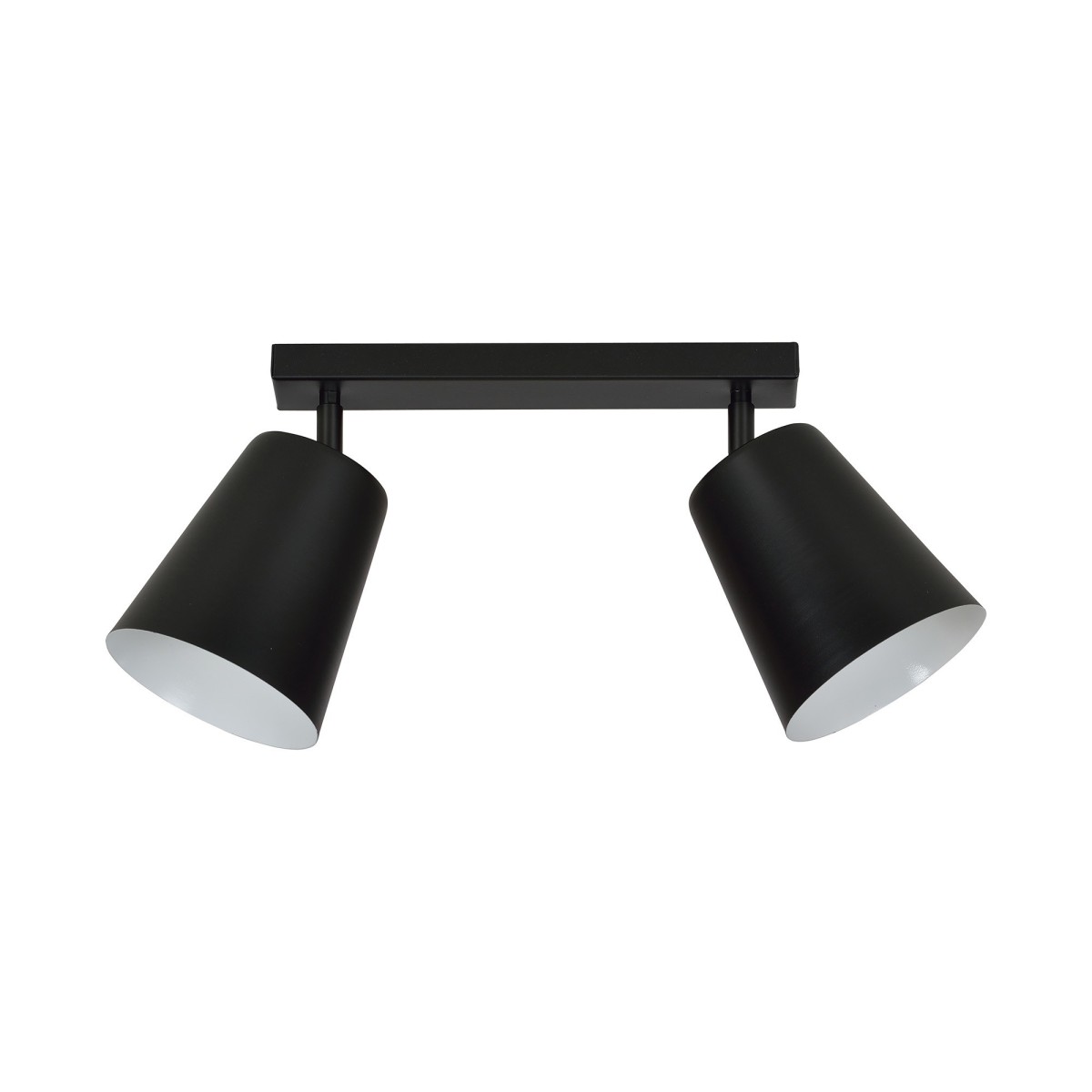 Lampa  przysufitowa Emibig PRISM 2 BLACK / WHITE 385/2