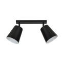 Lampa  przysufitowa Emibig PRISM 2 BLACK / WHITE 385/2