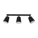 Lampa  przysufitowa Emibig PRISM 3 BLACK / WHITE 385/3