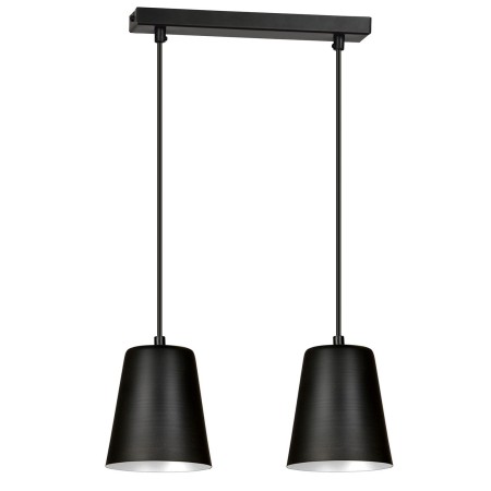 Lampa wisząca Emibig MILGA 2 BLACK / WHITE 396/2