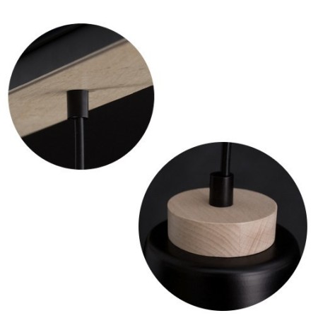 Lampa wisząca Emibig BOLERO 1 BLACK 442/1