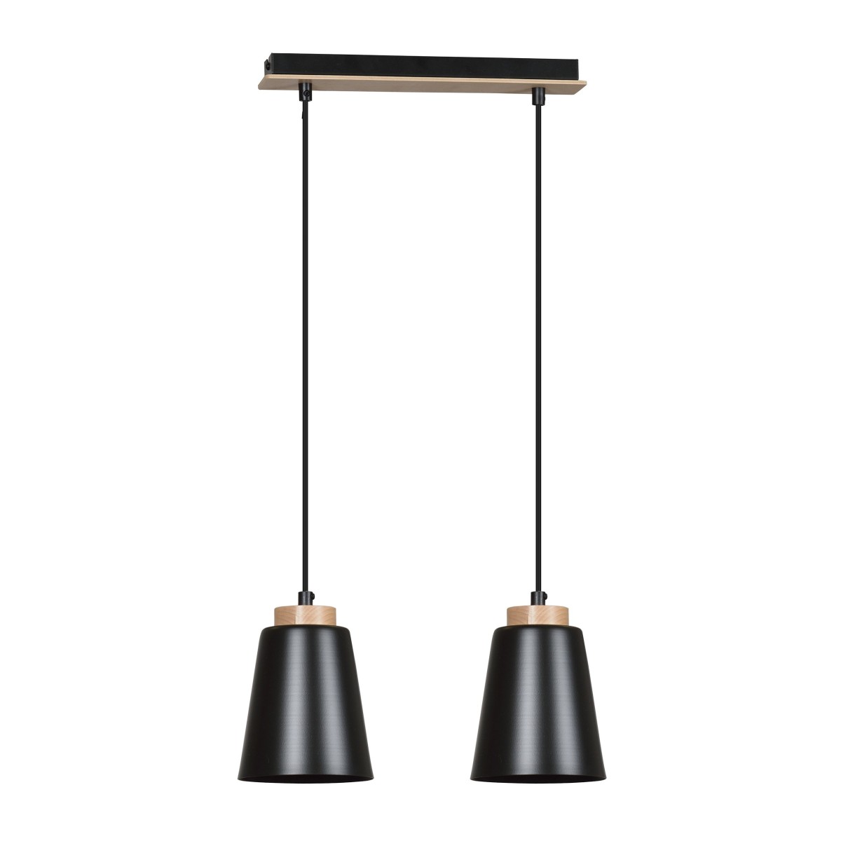Lampa wisząca Emibig BOLERO 2 BLACK 442/2