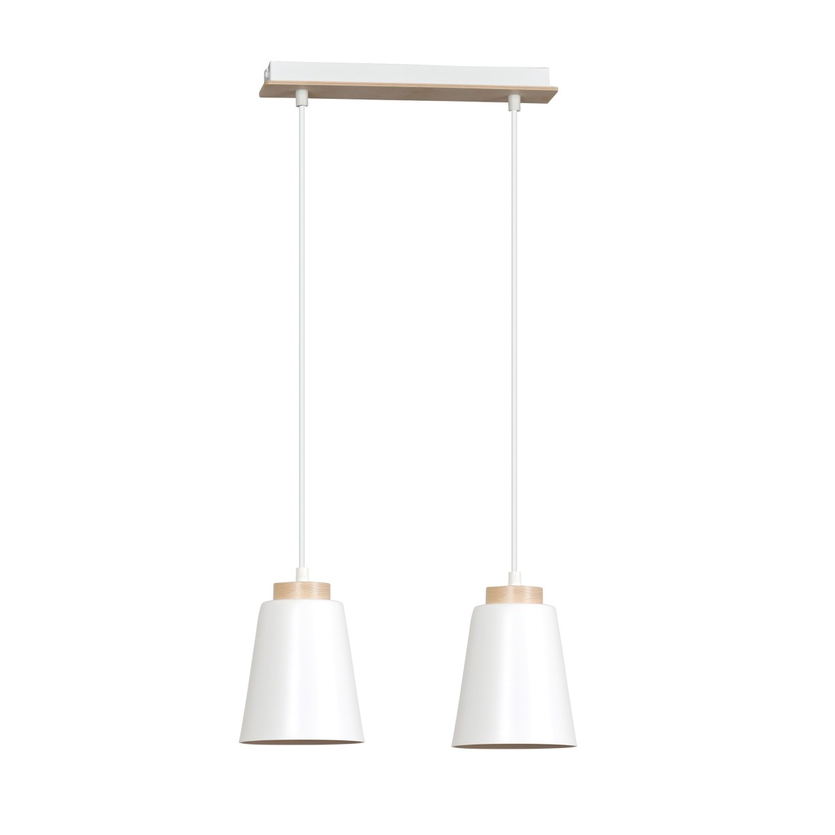 Lampa wisząca Emibig BOLERO 2 WHITE 443/2