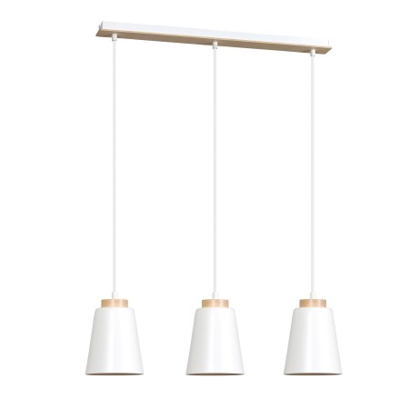 Lampa wisząca Emibig BOLERO 3 WHITE 443/3