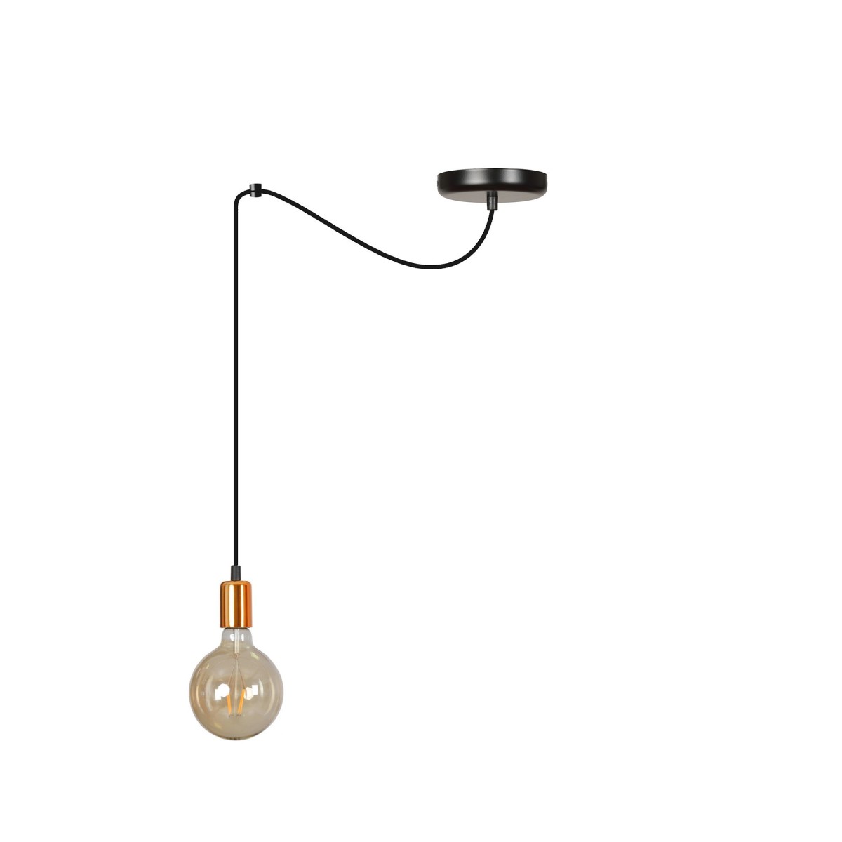 Lampa wisząca Emibig SPARK 1 BLACK 446/1