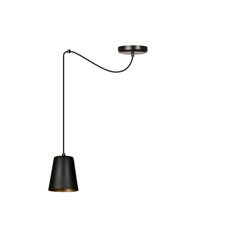 Lampa wisząca Emibig LINK 1 BLACK / GOLD 455/1
