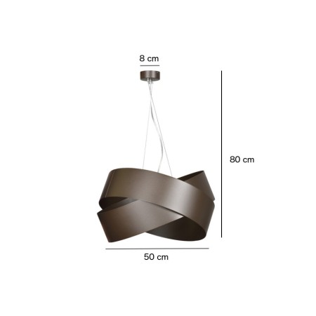 Lampa wisząca Emibig VIENO BLACK 512/1