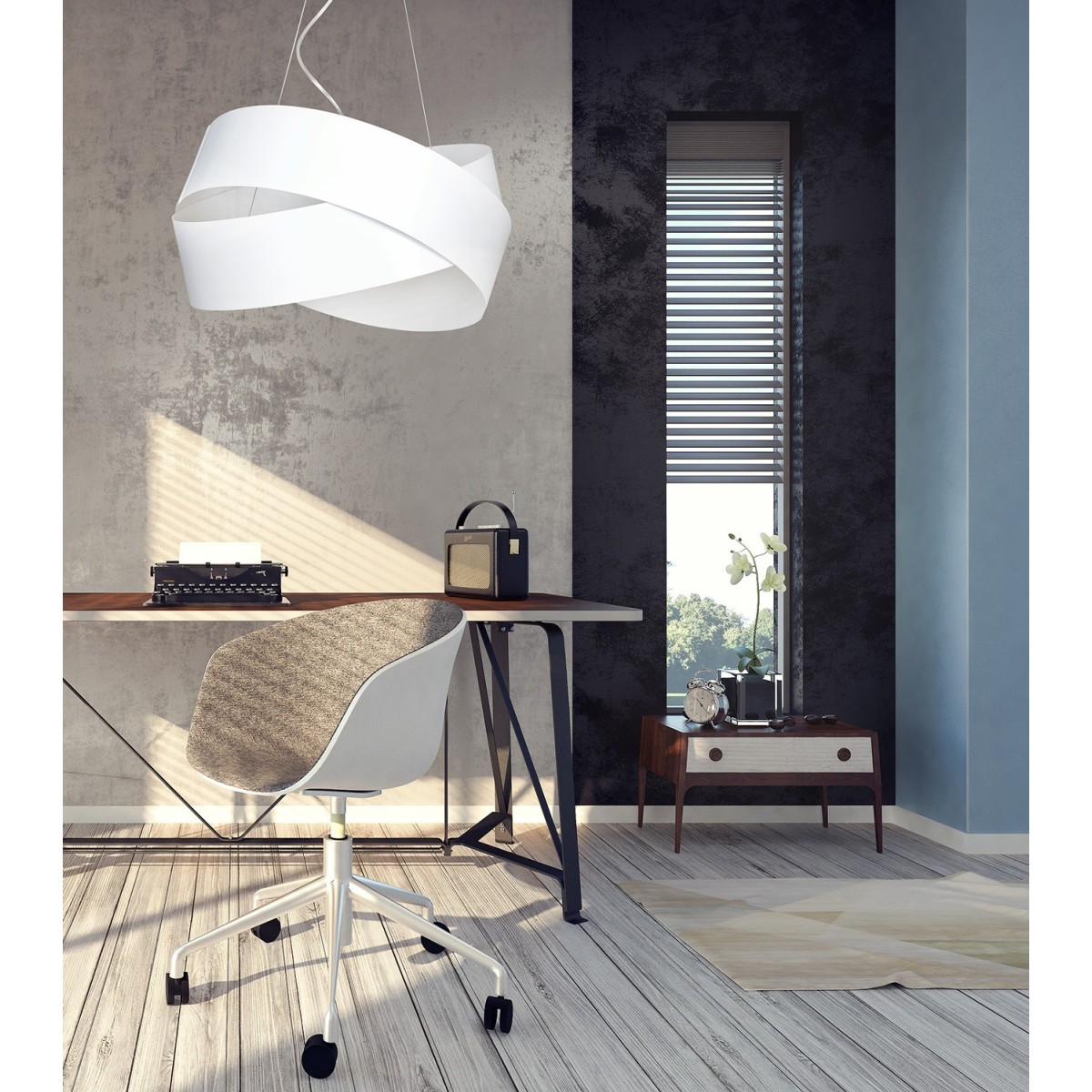 Lampa wisząca Emibig VIENO WHITE 512/2