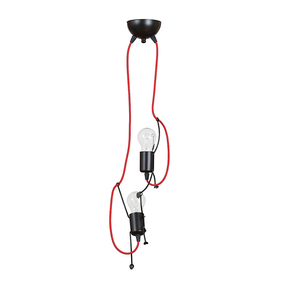 Lampa wisząca Emibig BOBI 2 BLACK 537/2