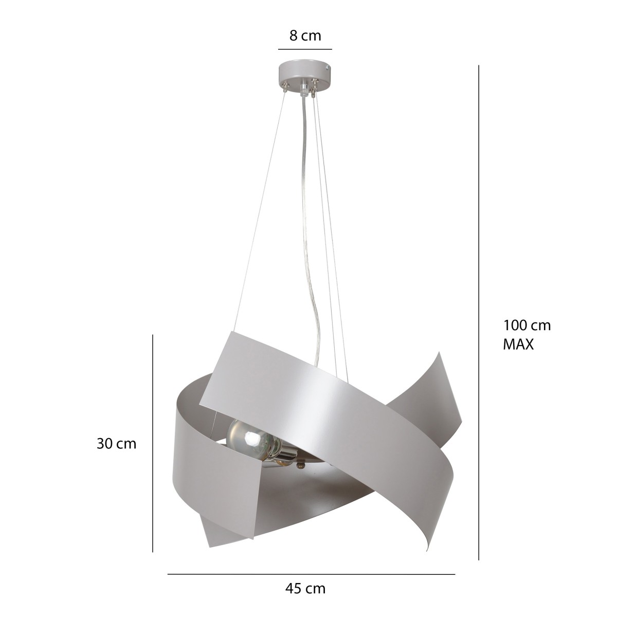 Lampa wisząca Emibig MODO WHITE 585/1