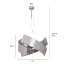 Lampa wisząca Emibig MODO WHITE 585/1