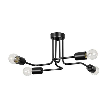 Lampa  przysufitowa Emibig DIESEL 4 BLACK 780/4