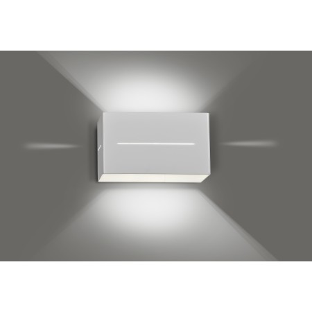 Emibig VITO WHITE 825/1 biały kinkiet z wycięciem świecący góra-dół