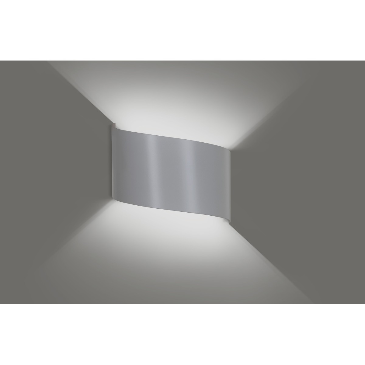 Emibig VERO WHITE 910/1 - biały kinkiet świecący góra - dół - wyprzedaż ekspozycji