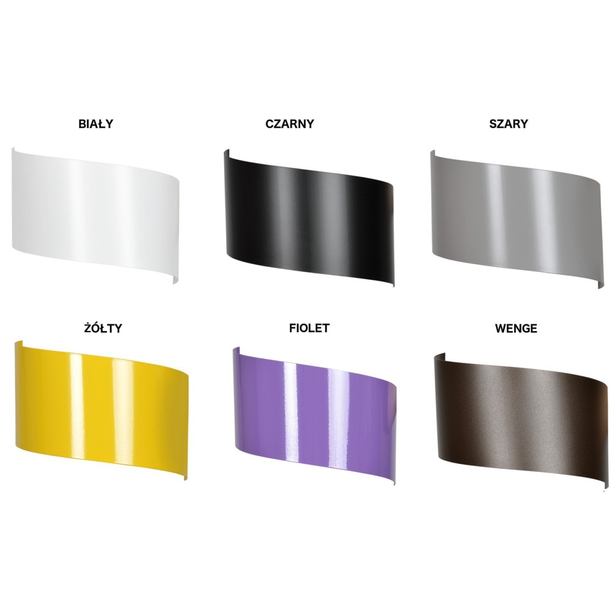 Emibig VERO WHITE 910/1 - biały kinkiet świecący góra - dół - wyprzedaż ekspozycji