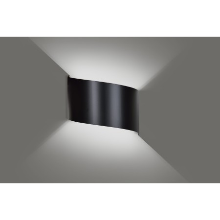 Emibig VERO BLACK 910/2 - czarny kinkiet świecący góra - dół