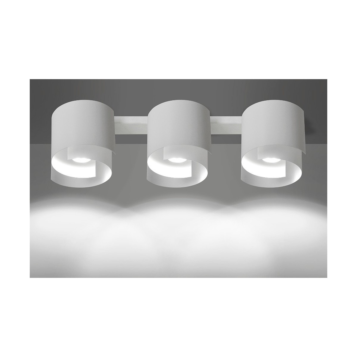 Lampa  przysufitowa Emibig STYLE 3 WHITE 925/3 - wyprzedaż ekspozycji!