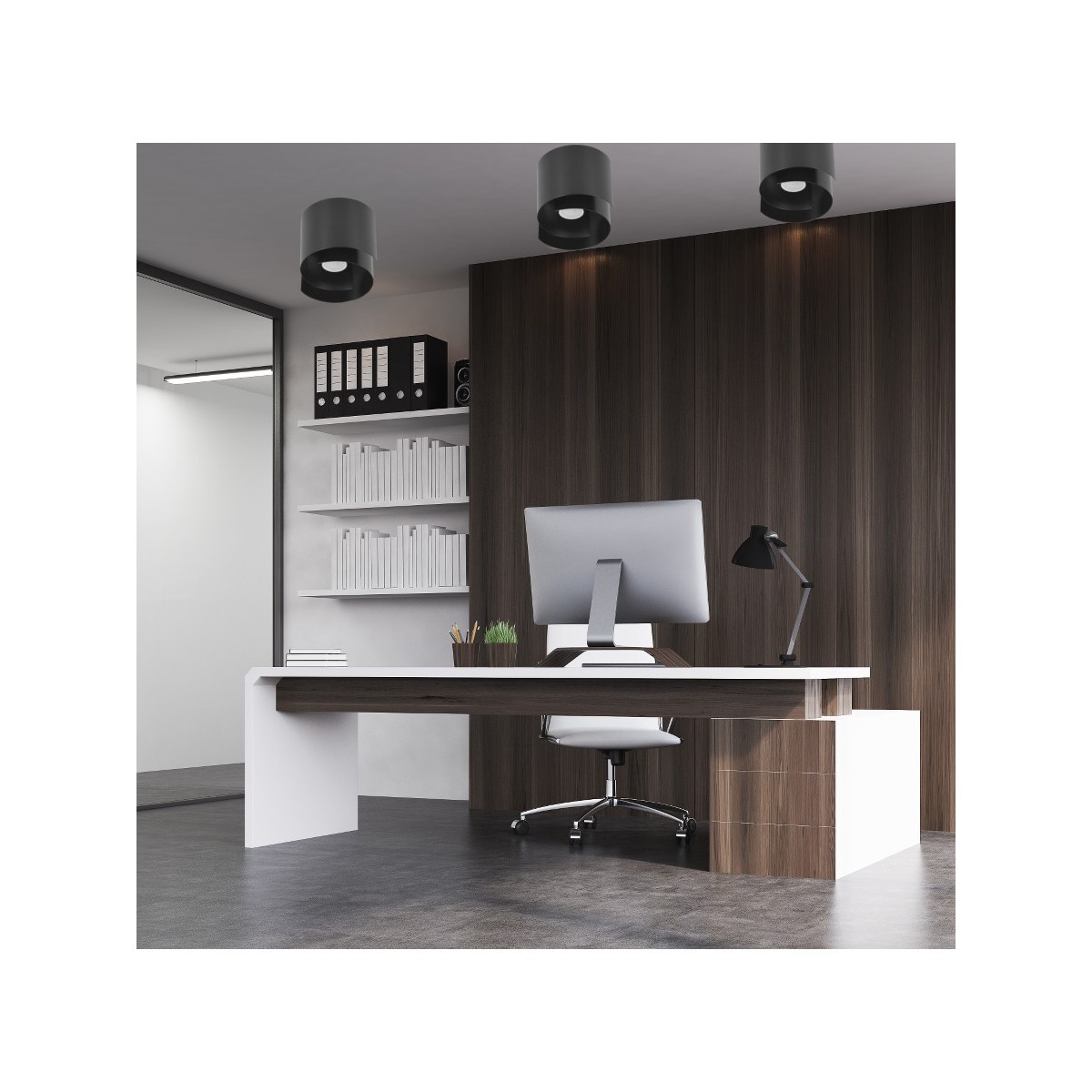 Lampa  przysufitowa Emibig STYLE 3 WHITE 925/3 - wyprzedaż ekspozycji!