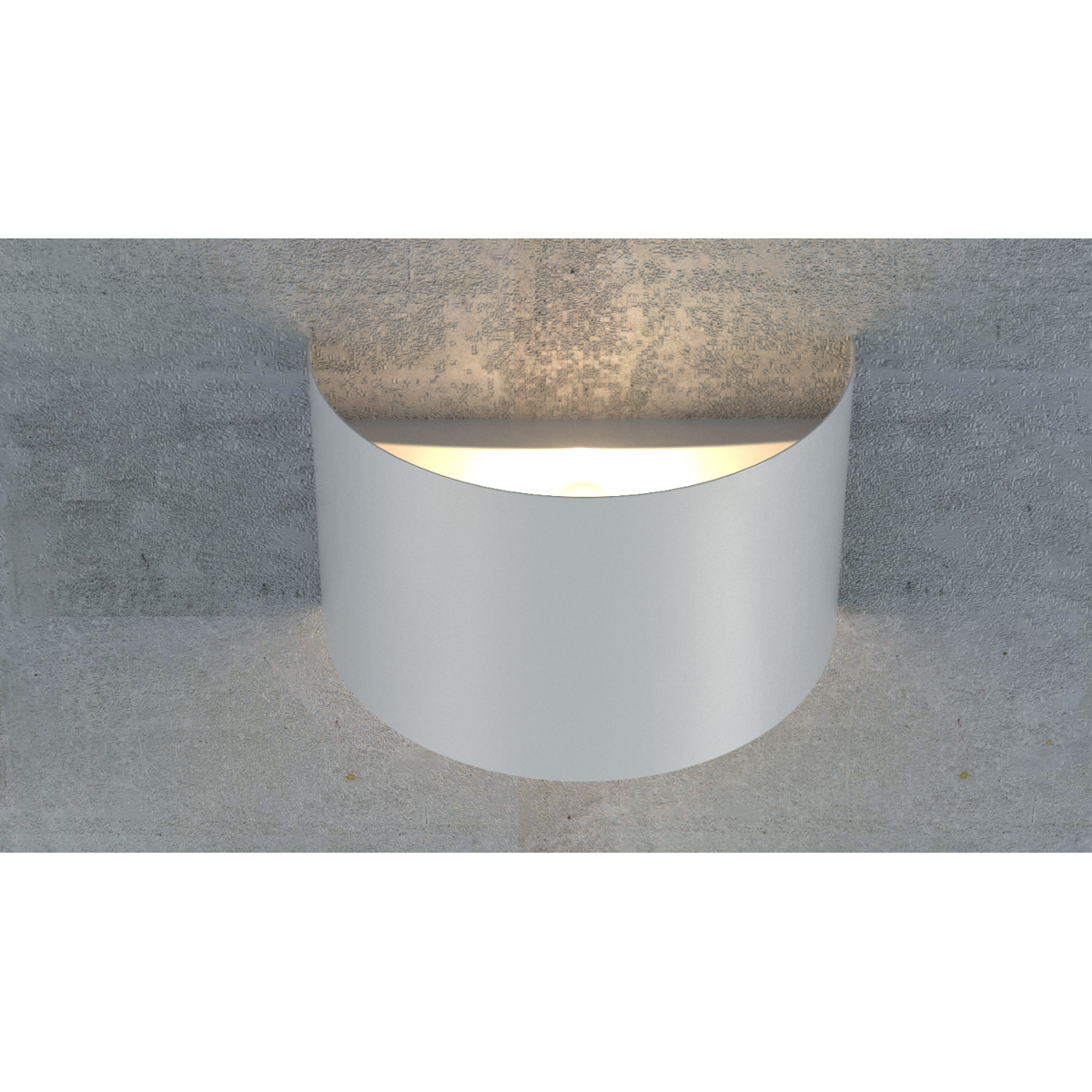 Emibig FOLD WHITE 950/1 - biały kinkiet świecący góra - dół