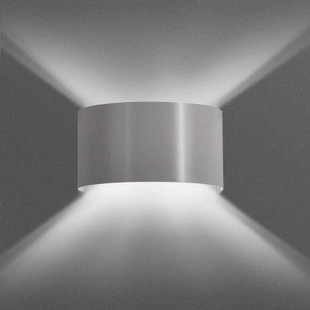 Emibig FOLD GRAY 950/3 - szary kinkiet świecący góra - dół - wyprzedaż ekspozycji