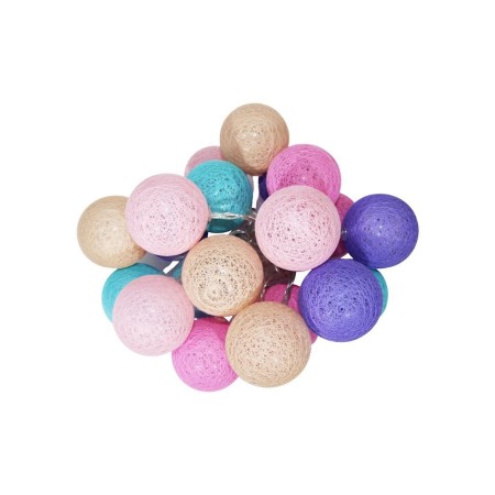 COTTON BALLS Girlanda świetlna Łańcuch LED KULE 20 szt