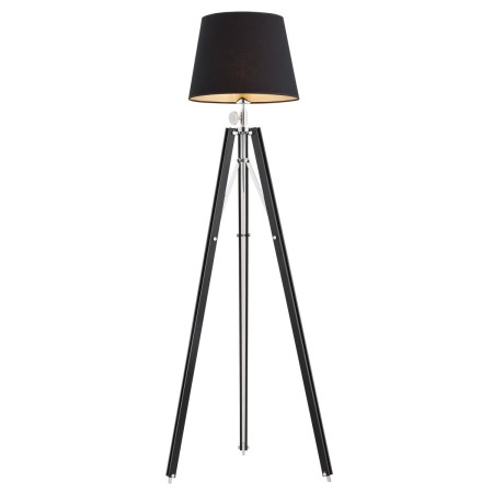 Czarna lampa podłogowa Argon ASTER 3357