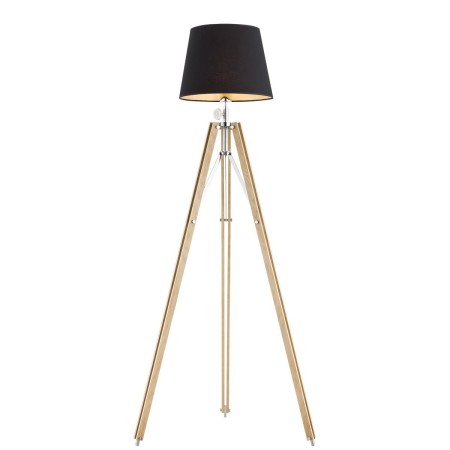 Drewniana lampa podłogowa Argon ASTER 3421