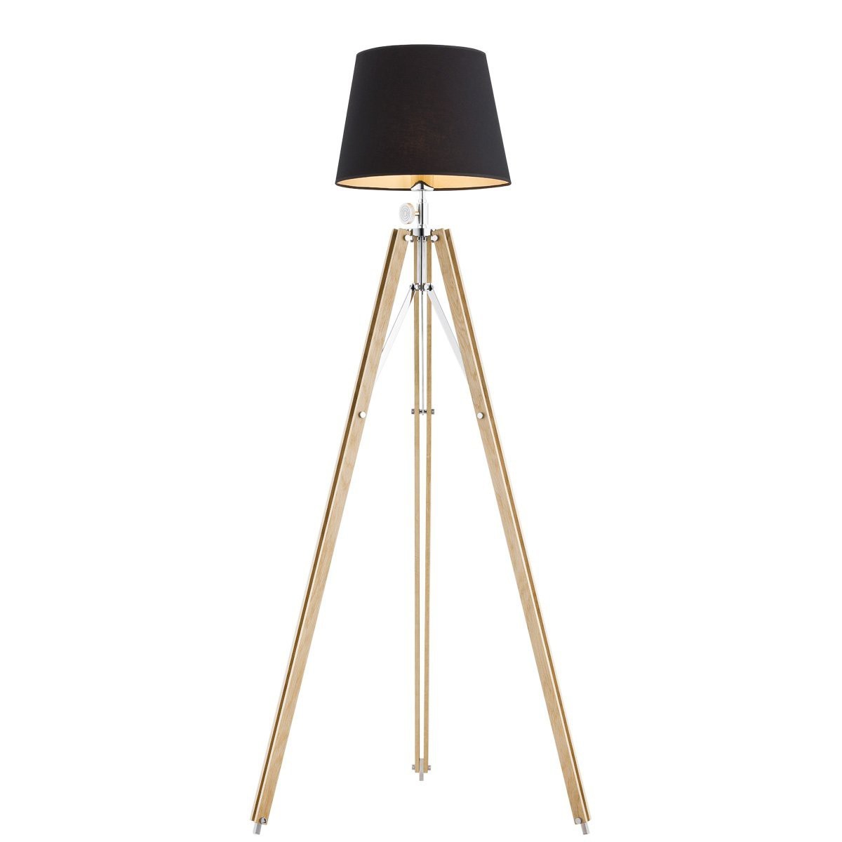 Drewniana lampa podłogowa Argon ASTER 3421