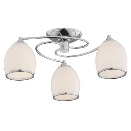 Chromowana lampa przysufitowa Argon AVILA 1150