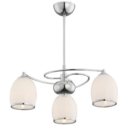 Chromowana lampa wisząca Argon AVILA 1152