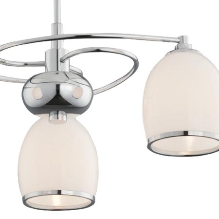 Chromowana lampa wisząca Argon AVILA 1152