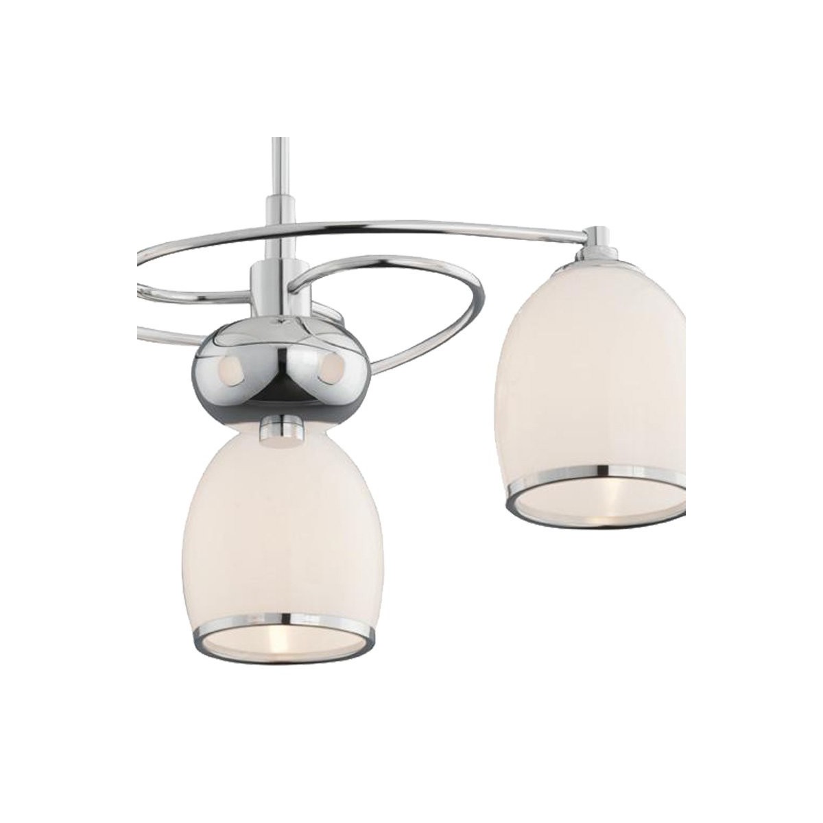 Chromowana lampa wisząca Argon AVILA 1152