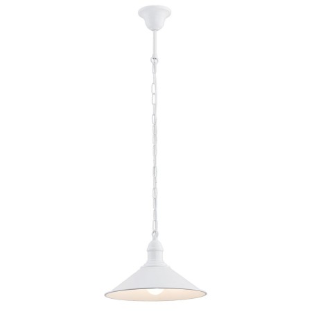 Biała lampa wisząca Argon ERBA 630