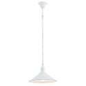 Biała lampa wisząca Argon ERBA 630