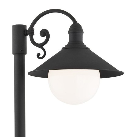 Czarna lampa ogrodowa Argon ERBABIS 3284