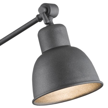 Antracytowa lampa biurkowa Argon EUFRAT 3195